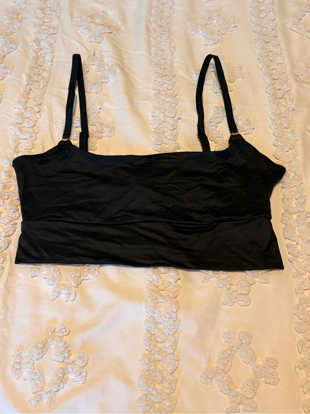NWT Victoria’s Secret Black Longline Bralette Size M